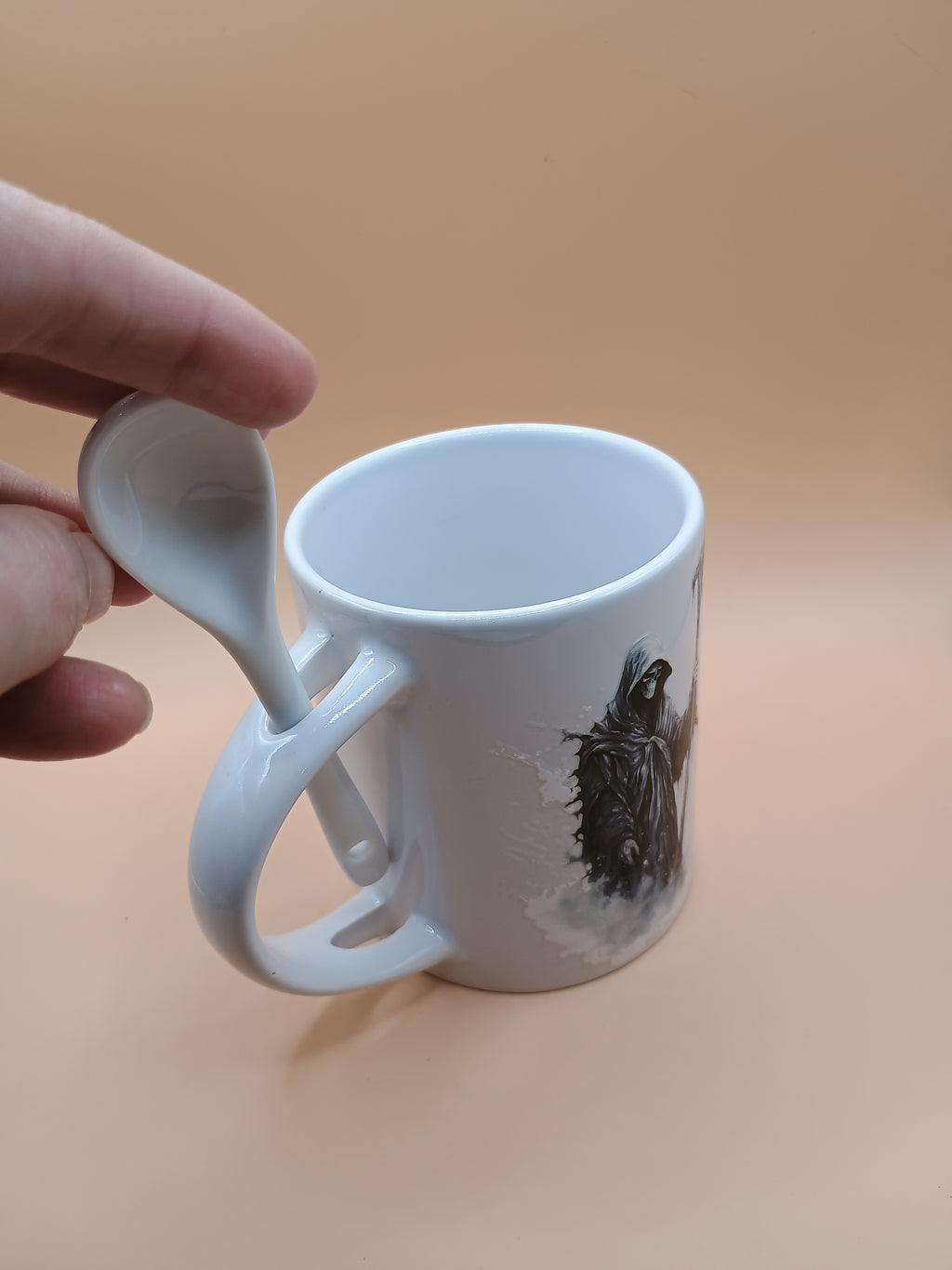 Grim Death Mug w/Spoon