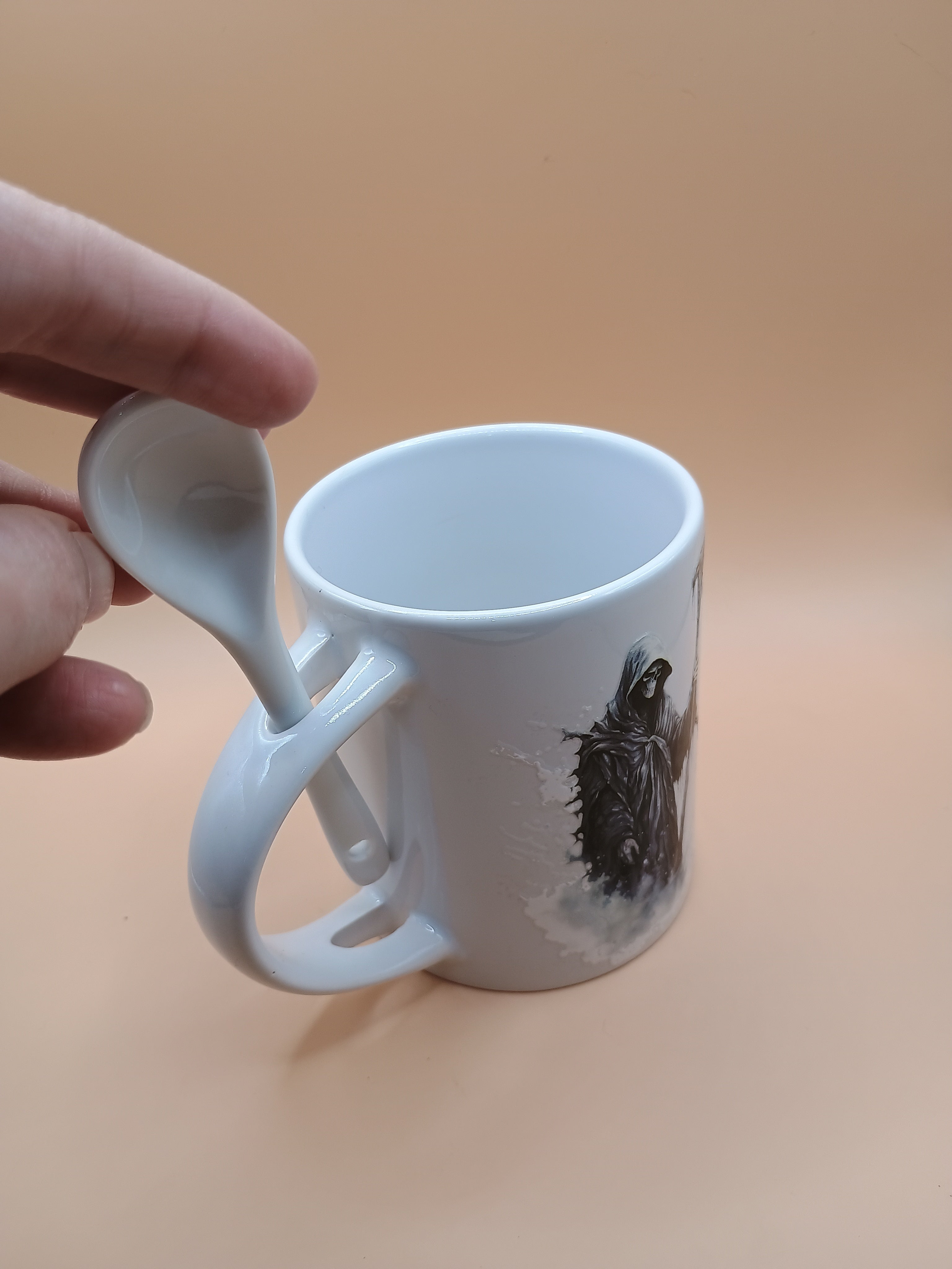 Grim Death Mug w/Spoon